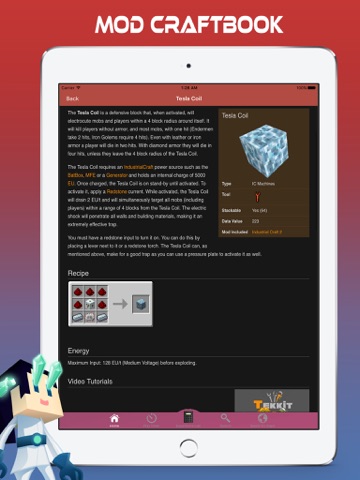 Mods crafting for minecraft PC - náhled