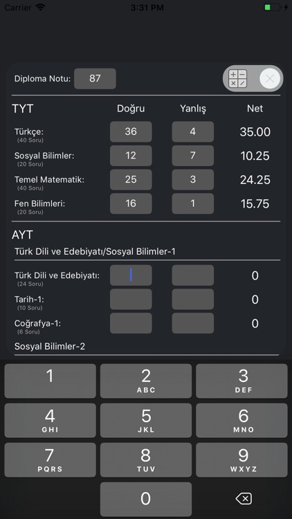 2021-2022 Sıralama