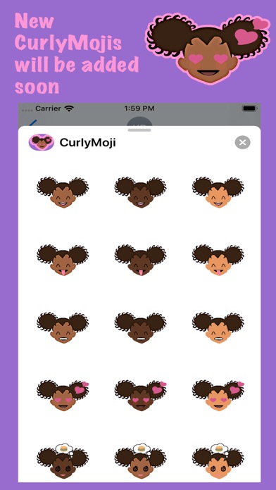 CurlyMoji screenshot 2