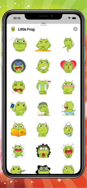 Little Frog Stickers(圖2)-速報App