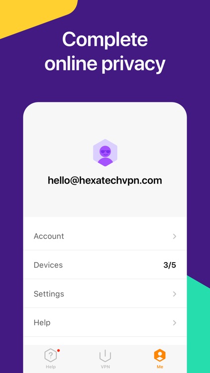 Hexatech: Unlimited VPN Proxy screenshot-3