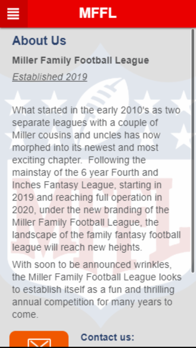 Miller Family Football League screenshot 2
