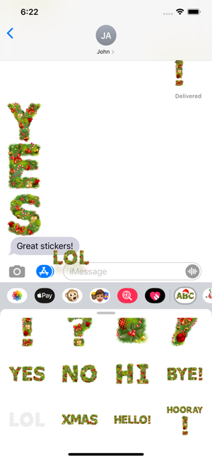 XMAS ABC Christmas Stickers(圖3)-速報App