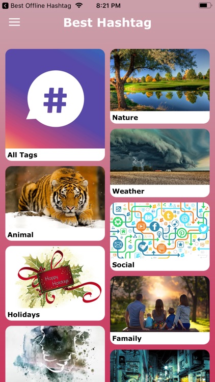 Best Offline Hashtag