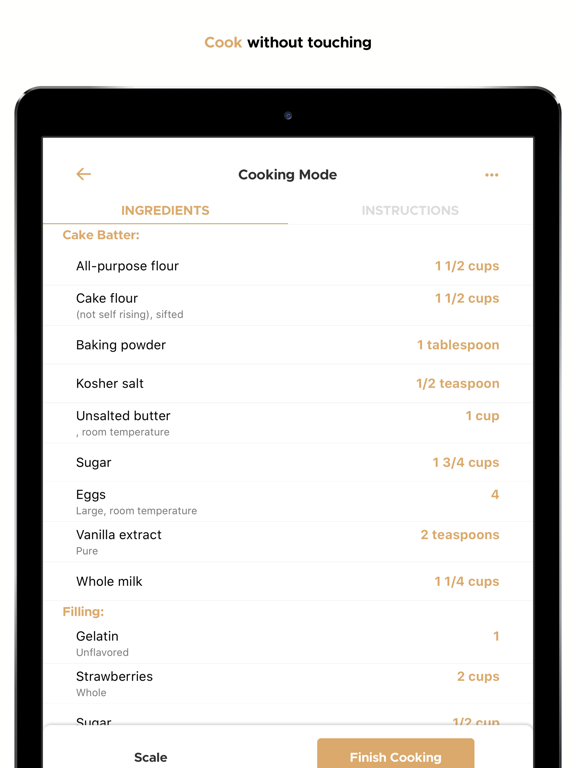 Screenshot #6 pour Avoc Recipe Manager