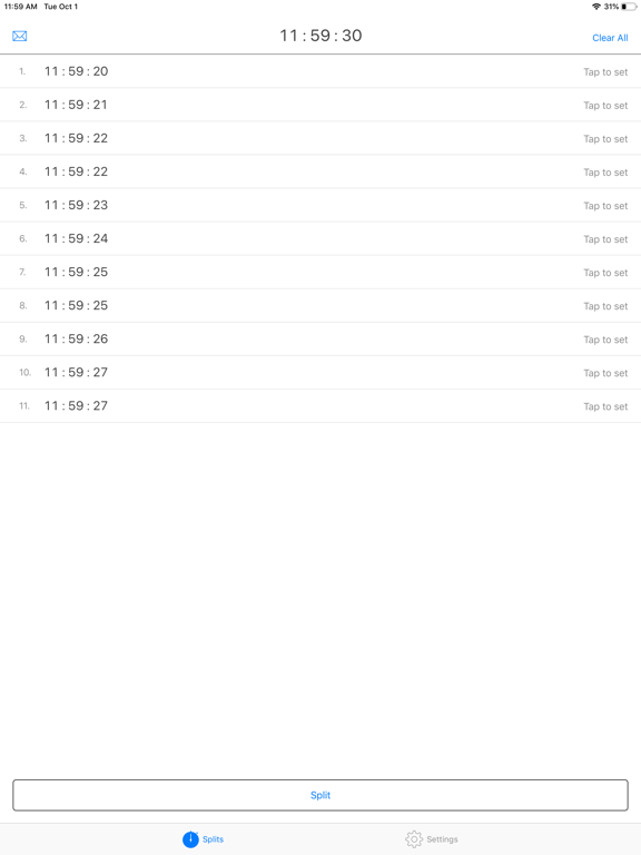Screenshot #5 pour Checkpoint Clock