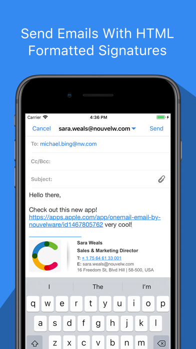 OneMail - Email by Nouvelware screenshot 4