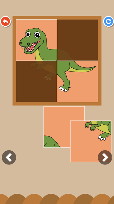 How to cancel & delete Dinosaur Drawing Jigsaw: Color Doodle Puzzle Game from iphone & ipad 1