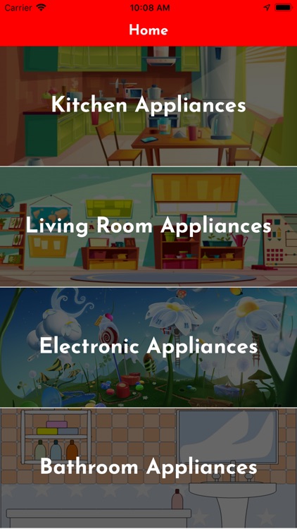 Learn Home appliances