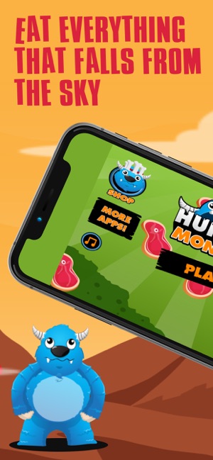 Greedy Guy Hunger Monster App+