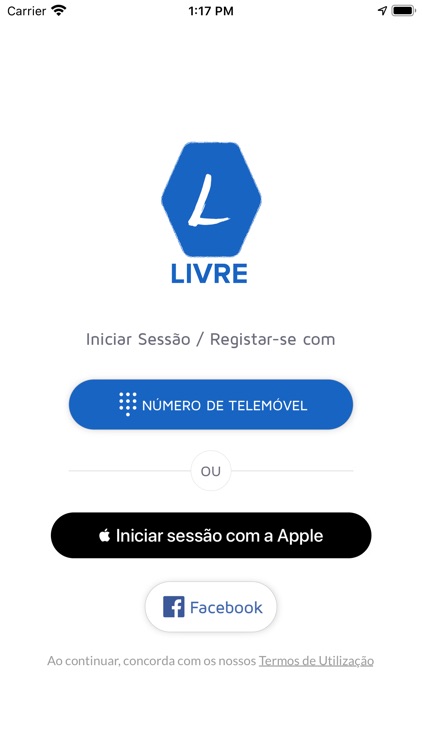 Novo Livre App