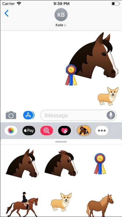 Whinny Horse Stickers