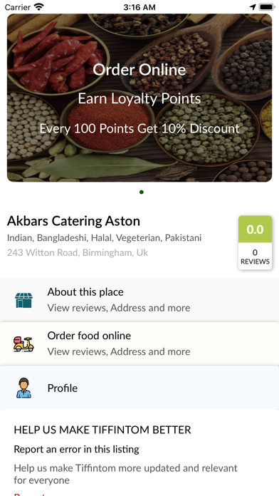Akbars Catering screenshot 2