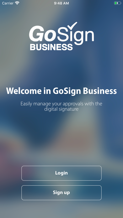 How to cancel & delete GoSign Business from iphone & ipad 1