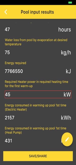 Pool Heater Calculator(圖5)-速報App