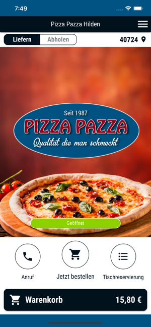 Pizza Pazza Lieferservice