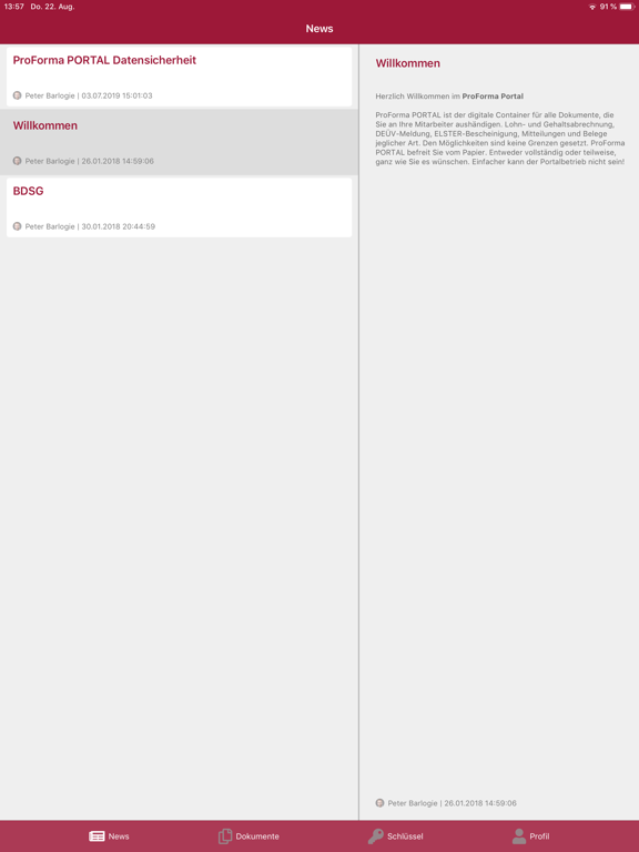 Screenshot #6 pour ProForma PORTAL