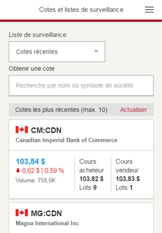 CIBC Mobile Wealth screenshot 4