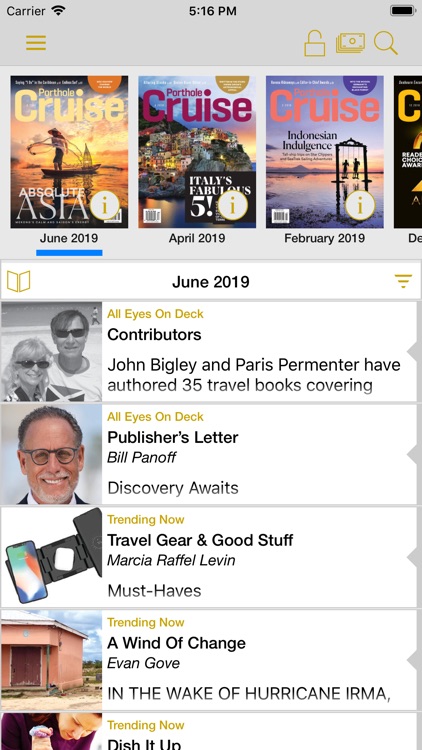 Porthole Cruise Magazine