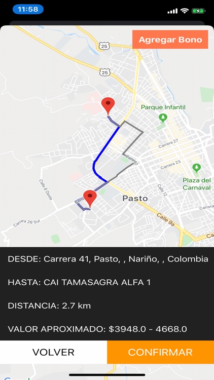 WECARRY CLIENTE screenshot-3