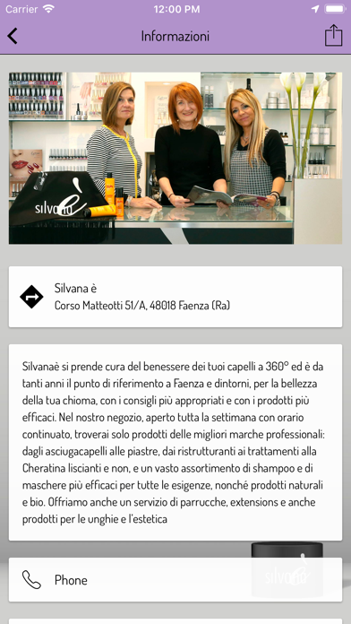 Silvana per Capelli screenshot 2