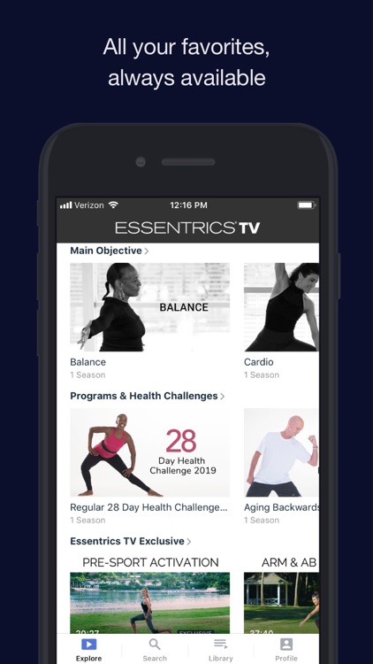 Essentrics Workout