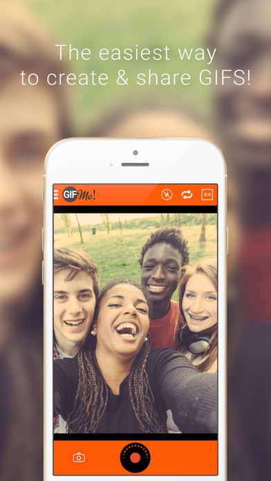 Gif Me! Camera Free - Animated Gif & Moving Pictures Screenshot 1