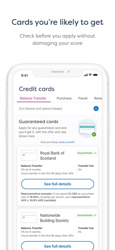 MoneySuperMarket screenshot