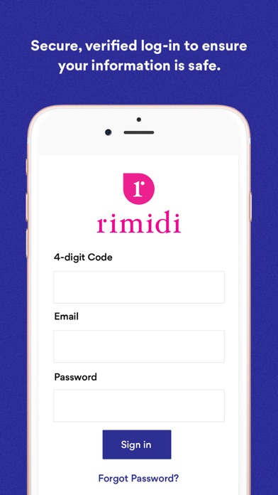 Rimidi Patient Application screenshot 2