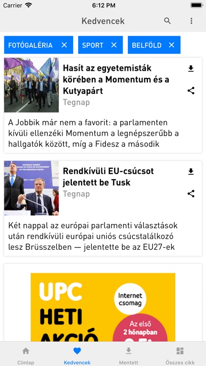 Népszava screenshot-5