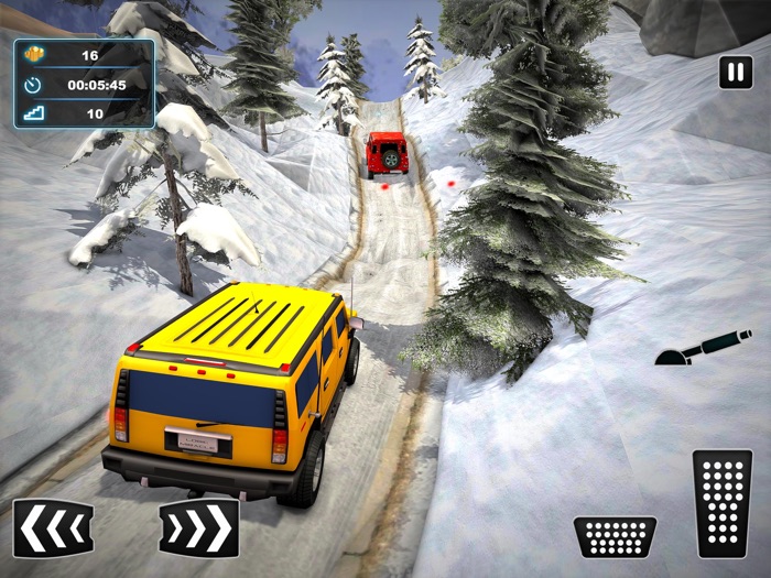 Revolution Snow Jeep Driving