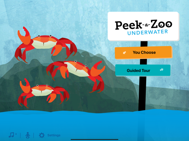 ‎Peek-a-Zoo Underwater Screenshot