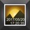 Add timestamp to photo and video easily and save to a new file