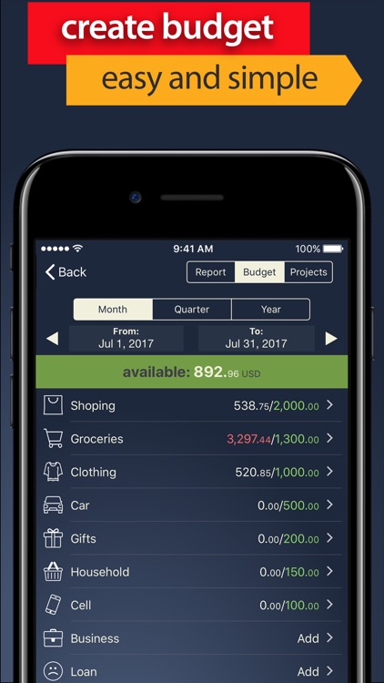 MoneyBe: spending tracker screenshot-3