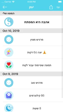 Game screenshot יומן תודה apk