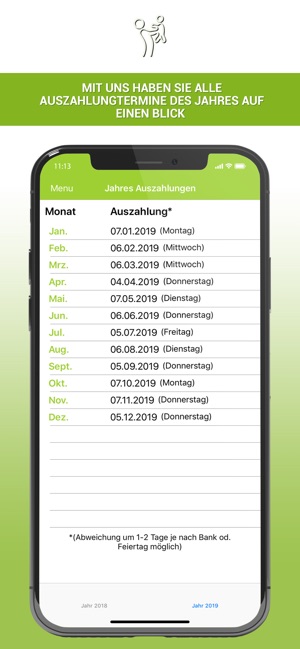 Kindergeld Auszahlungstermine(圖4)-速報App