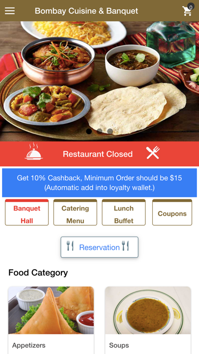 How to cancel & delete Bombay Cuisine & Banquet Hall from iphone & ipad 1