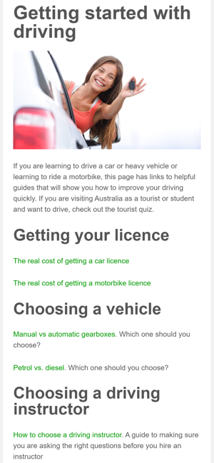 Driver Knowledge Tests NSW(圖4)-速報App