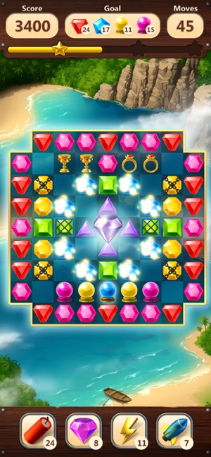 Jewels Planet  - Match 3 Game(圖3)-速報App