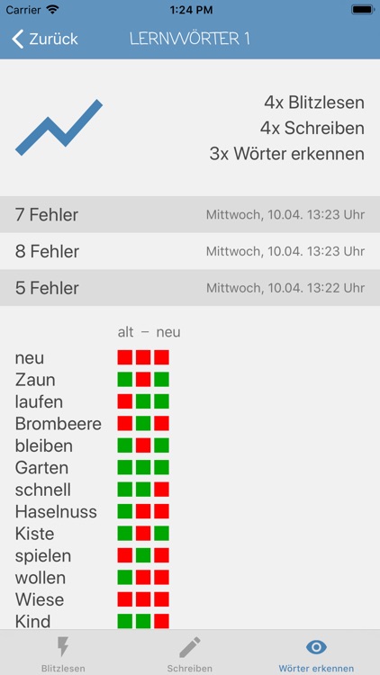 Grundschule: Lernwörter screenshot-7