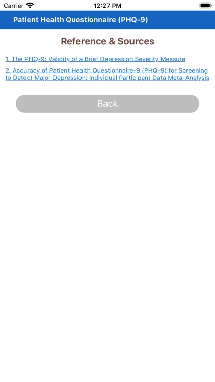 Patient Health Questionnaire screenshot-3