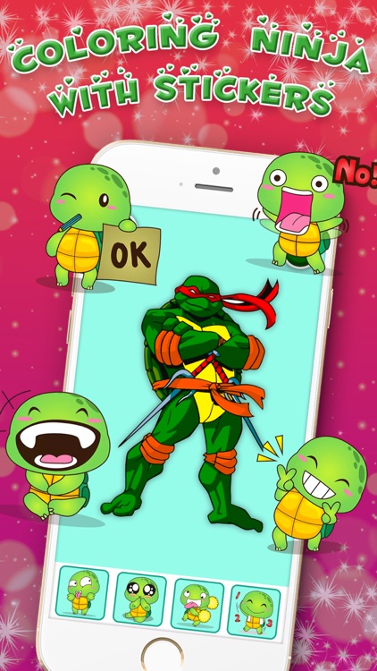 Coloring Ninja Turtle screenshot-5