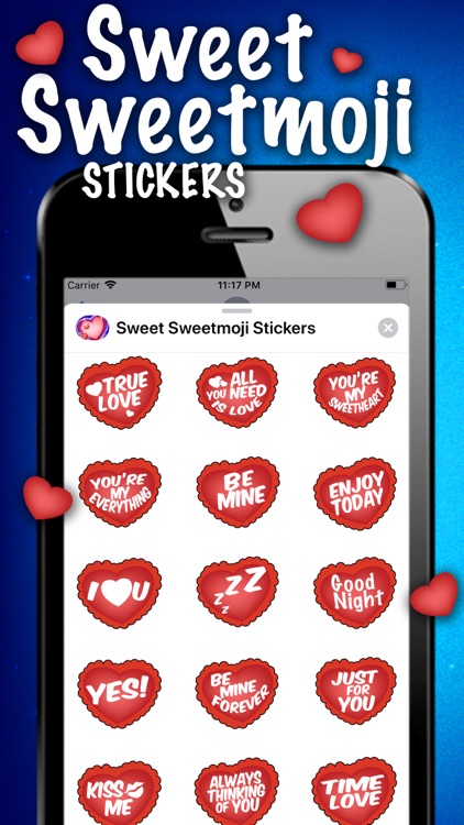 Sweet Sweetmoji Stickers