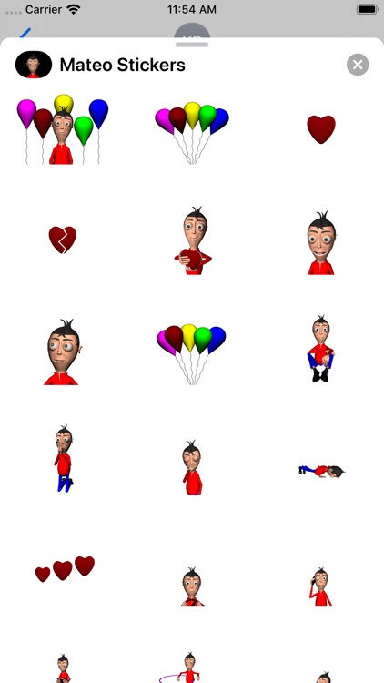 Mateo Stickers