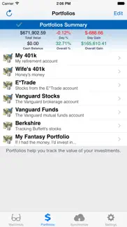 stockmarketeye iphone screenshot 1