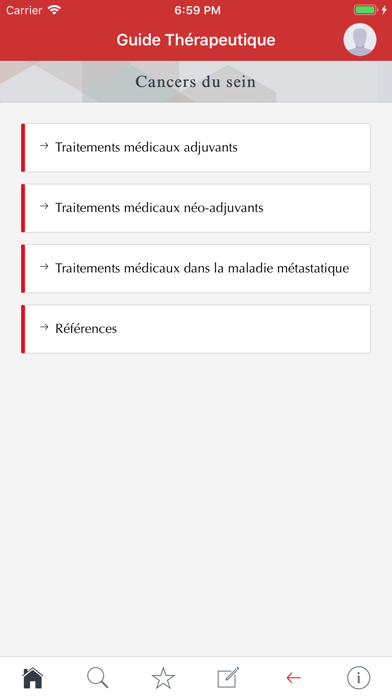 Guide Thérapeutique Amfrom screenshot 4