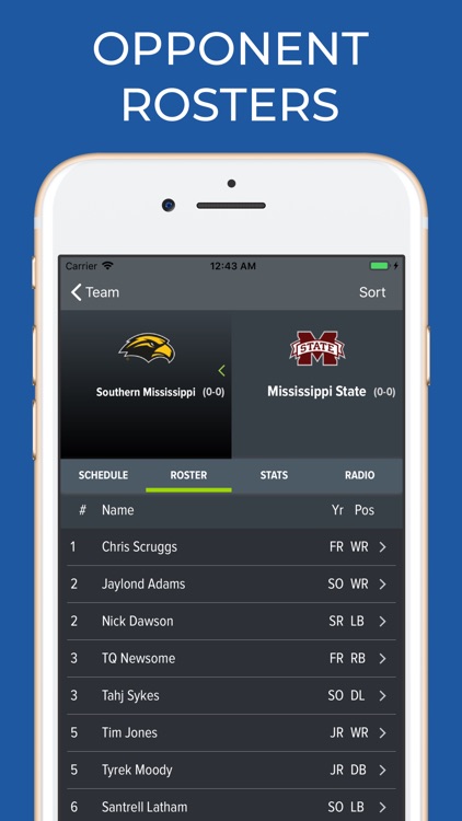 Mississippi State Football App screenshot-6