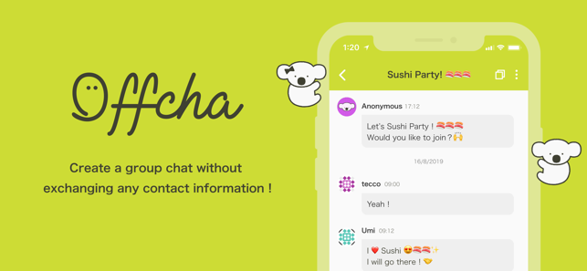 Offcha - Instant Group Chat(圖1)-速報App