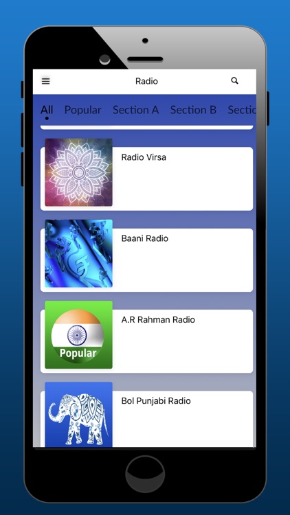 Punjabi and Bollywood Radio