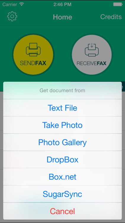 Fax Pro - send receive faxes screenshot-3